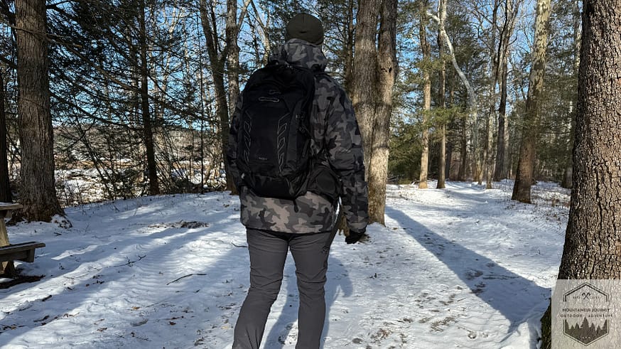 Testing Apple Watch Ultra 3 in snowy conditions