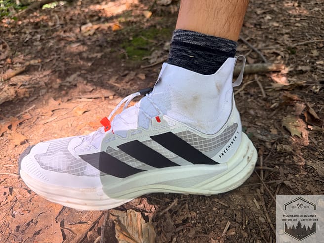 No breakdown of mesh upper or outsole after 40 miles of testing.