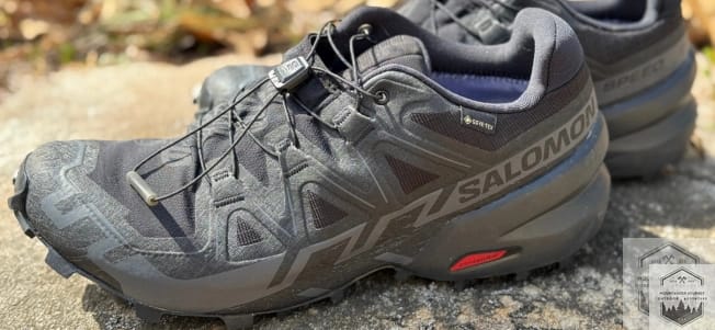 Salomon Speedcross 6 side view in sunlight