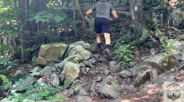 traversing inclined terrain