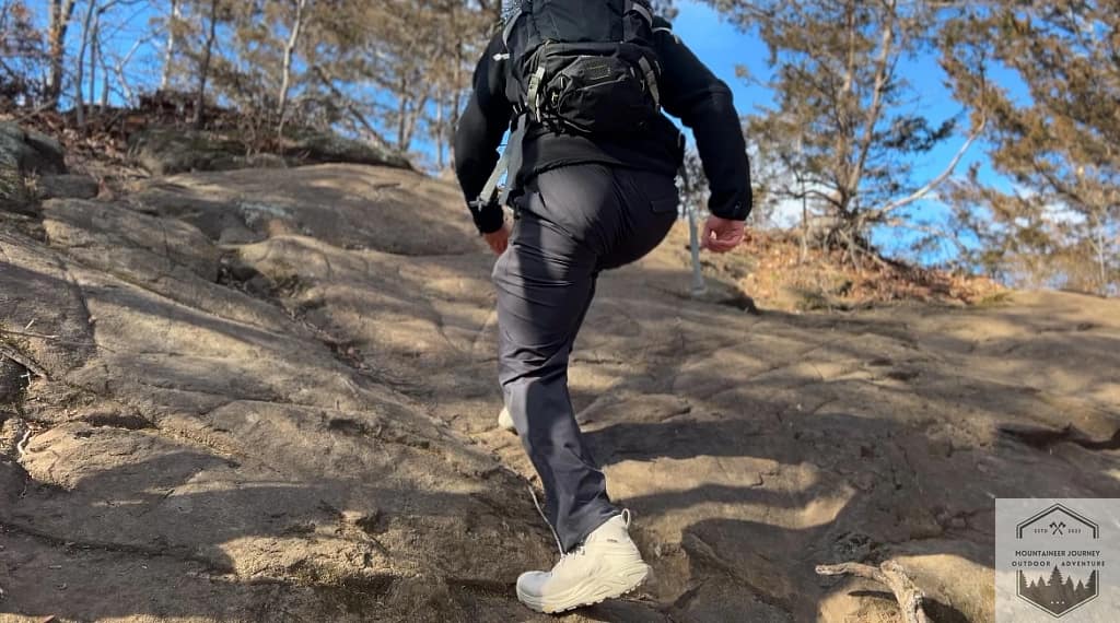 Testing out the Kaha 3 on rocky terrain during our process