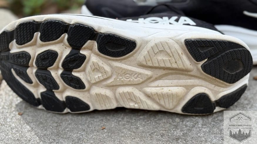 A look at the Durabrasion rubber after 70 miles of mixed terrain testing