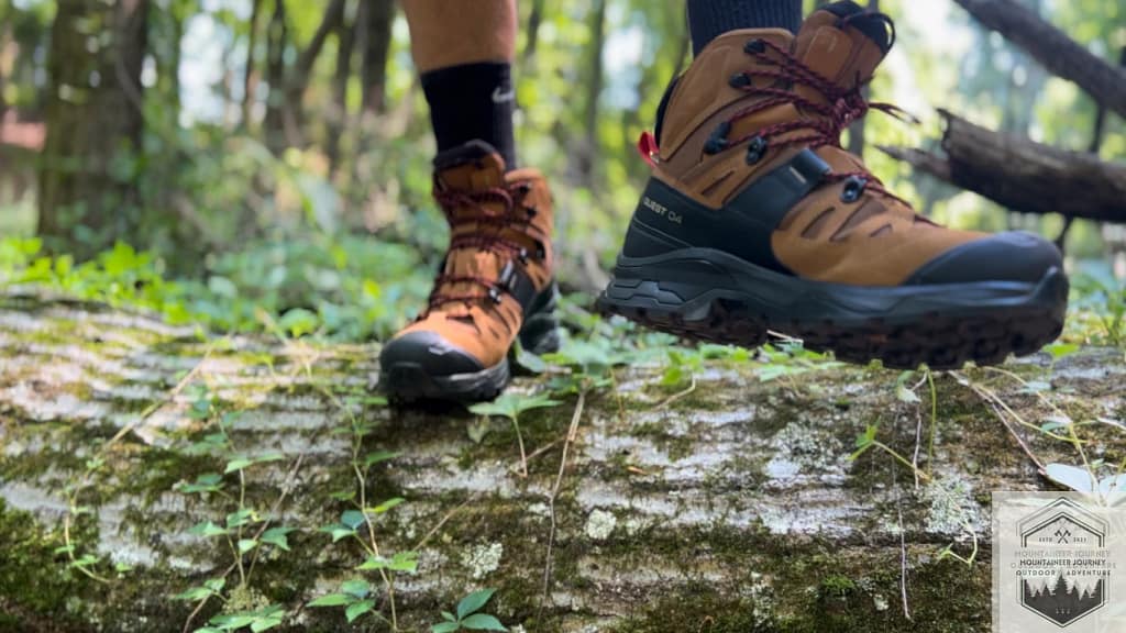 The Salomon Quest 4, heavyweight hiking boots