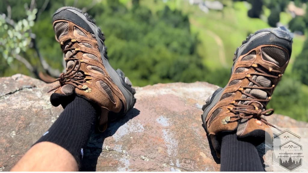 Merrell Moab 3 at the top of the summit