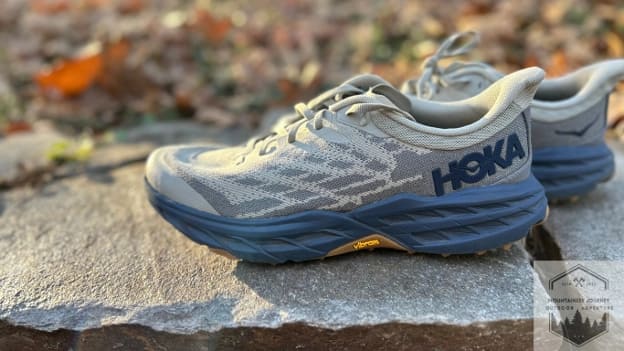 blog-img-1732739403671 Hoka Speedgoat 5 side view on wall