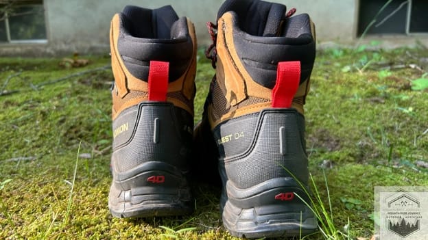 Ankle cuff height on Salomon Quest 4