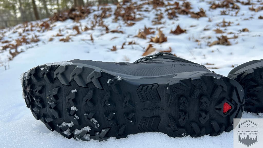 The traction of the X Ultra Mid was outstanding