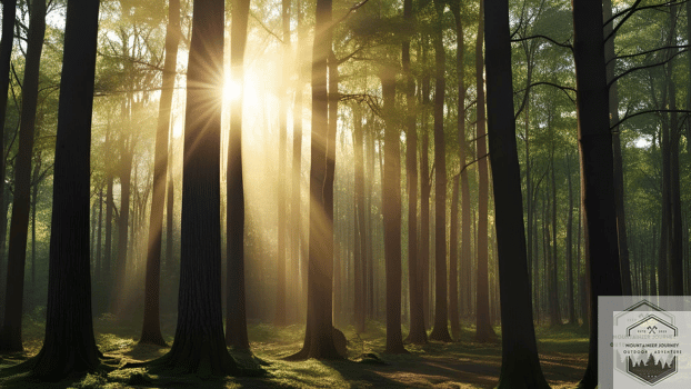 blog-img-1713990566780 Trees in forest with sunlight