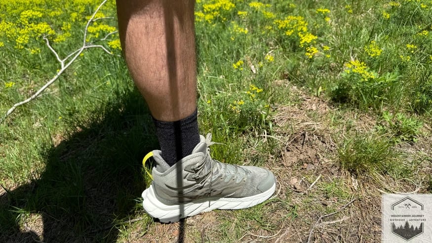 Checking the comfort of the anacapa breeze on trail, we felt the superior cushioning and comfort right away