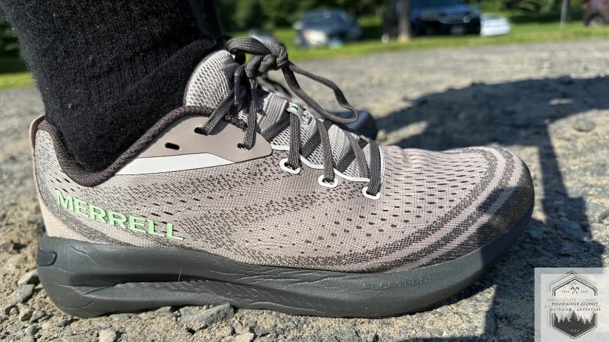 The morphlite's upper is extremely lightweight and breathable