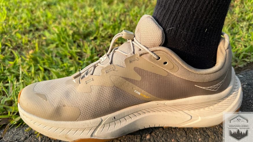 side view of the cordura upper