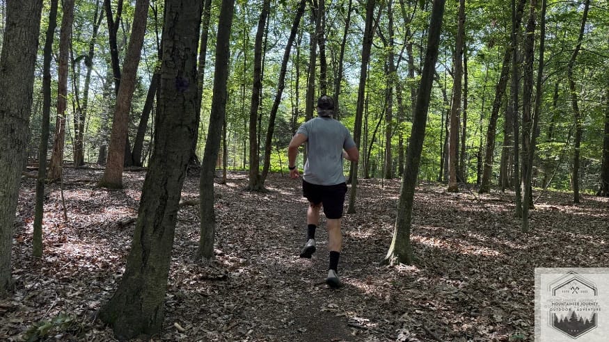 Testing out the Merrell Morphlite on the trail