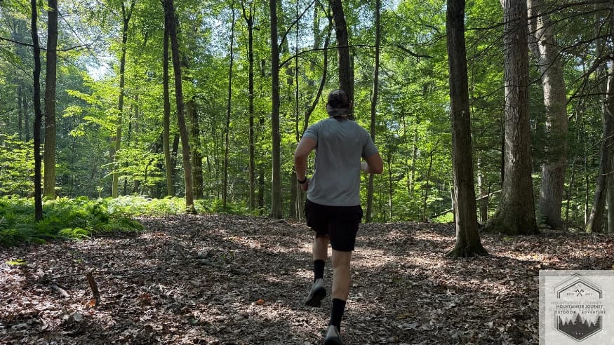 Testing the morphlite on dirt packed trails which were not great traction-wise