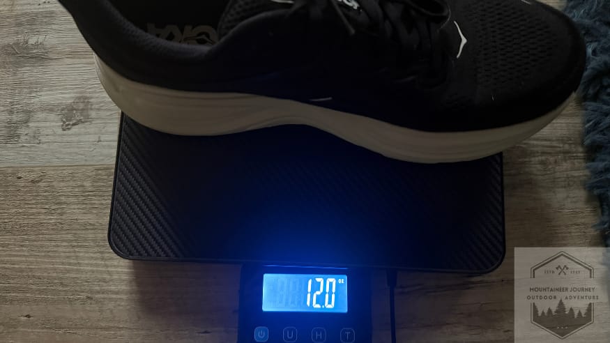 Bondi 9 weighing in at 12 ounces on our scale