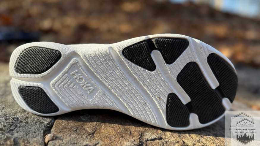 Durabrasion outsole of Solimar 2 before testing