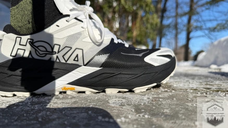 Side view of stack height on speedgoat 7