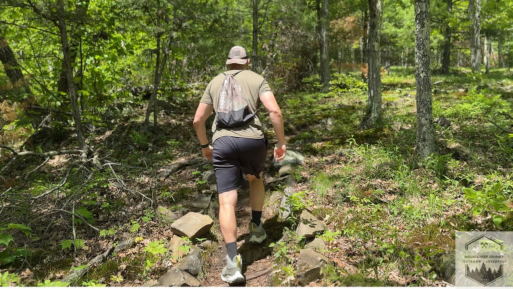 Testing the anacapa breeze on uneven terrain. the durability is excellent after rough conditions for two summers