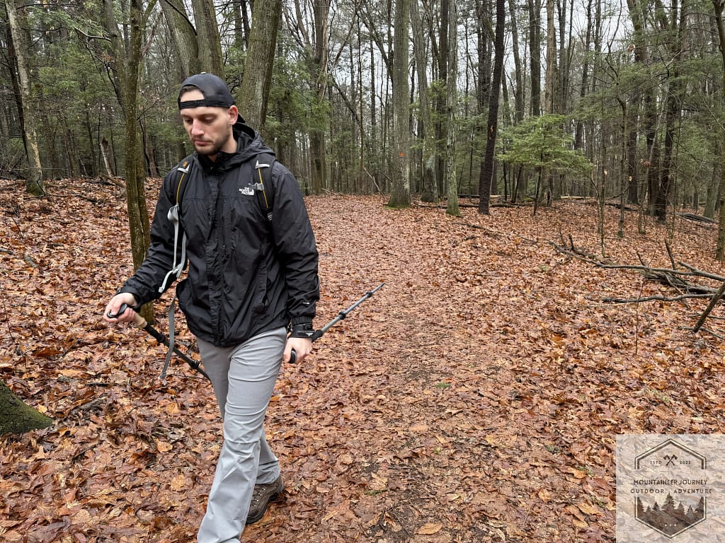 finishing a solo hike