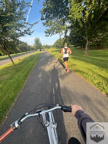 Testing Forerunner 970 during 12 mile distance run