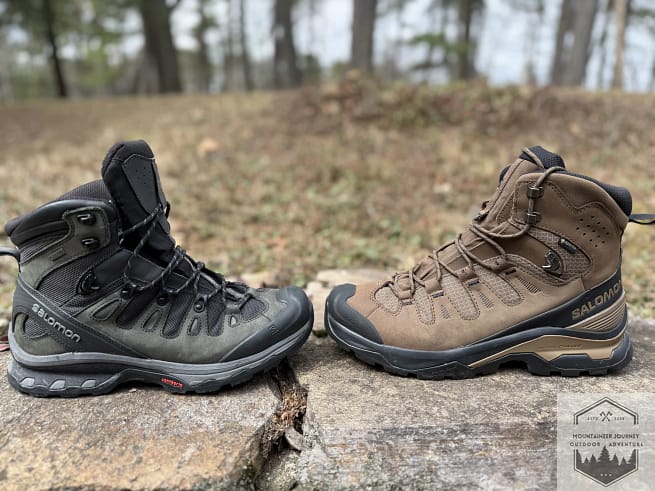 Salomon Quest 4 facing the Quest 5