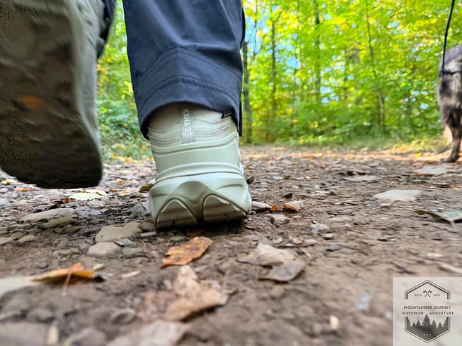 Testing the Kaha 3 on rock covered trail, the impact absorption was still substantial even after 180 miles.