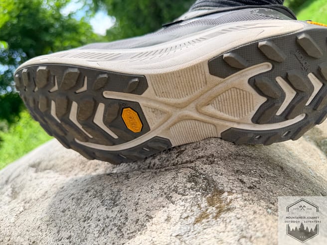 Speedgoat to Vibram outsole after six months of testing: no visible wear on lugs