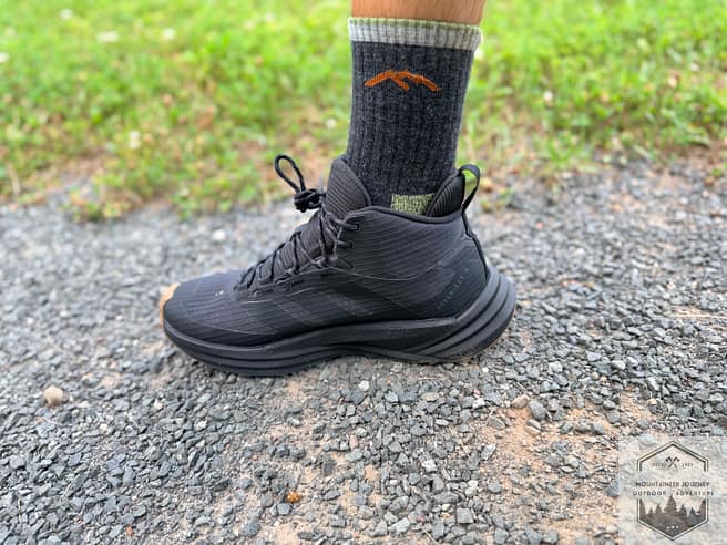 Addidas Terrex Free Hiker 3 toe bumper view