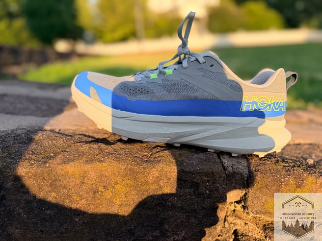 View of new stack cut on Torrent 5. We noted the heel cushioning was very effective for impact absorption.