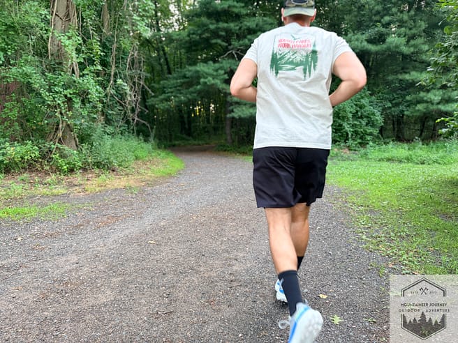 Running on gravel trail during our testing with the Torrent 5 is a testament and proof to our objective scoring process.