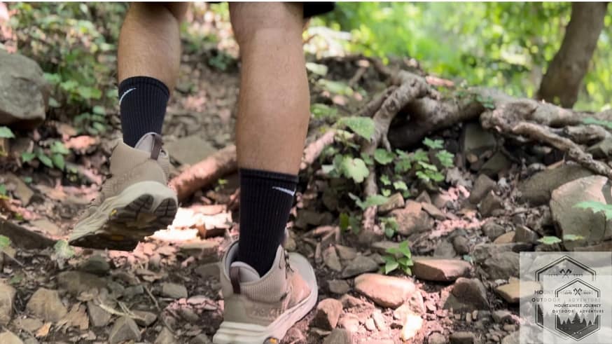 The Hoka Anacapa was easily the most comfortable ride while on trail