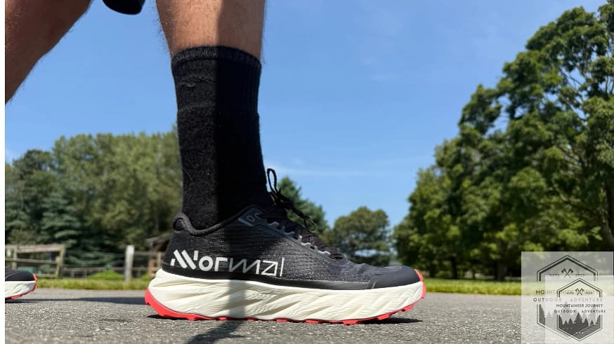 Running on gravel with the NNormal Kjerag 2