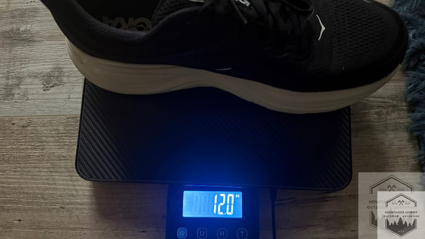 Bondi 9 weighing in at 12 ounces on our scale