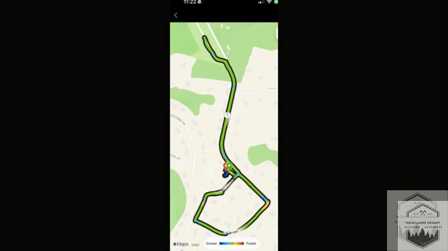 Vivoactive 6 breadcrumb GPS was very accurate compared to our GPX mapping