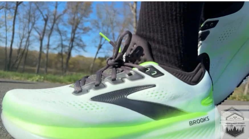 Up close view of the Glycerin 23 during testing