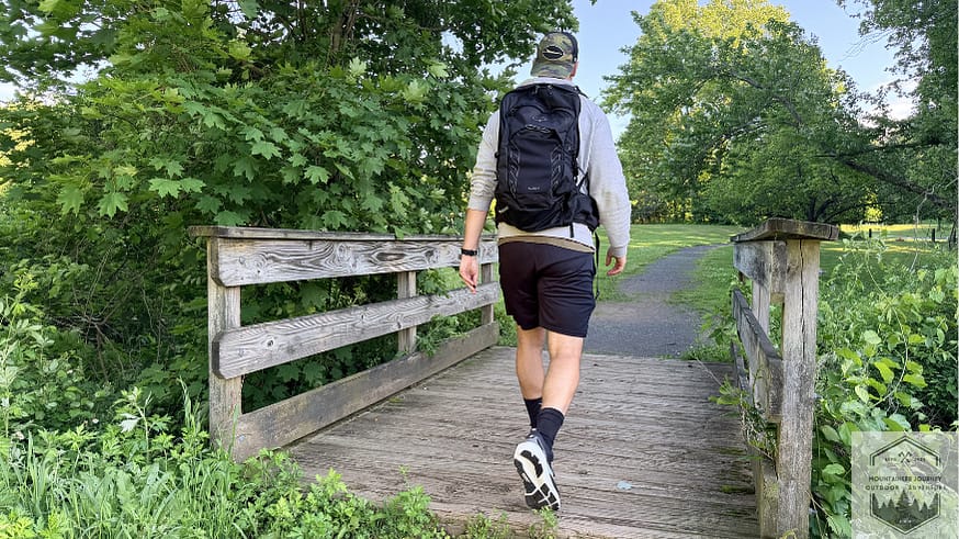 Testing Watch during normal park walk