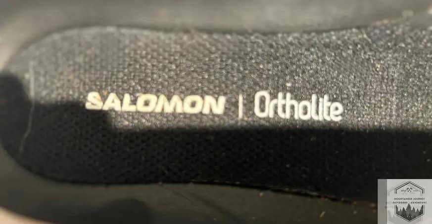 Ortholite insole in the Salomon X Ultra 4