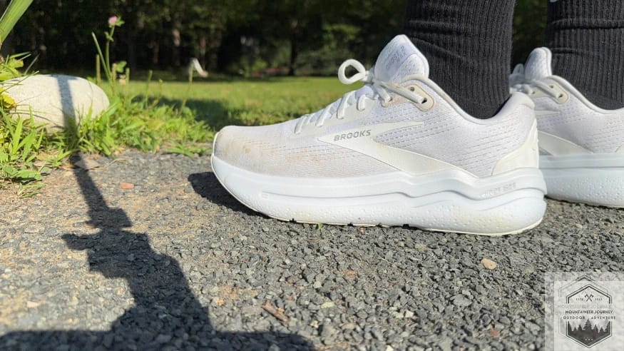 Brooks ghost 2 on a path