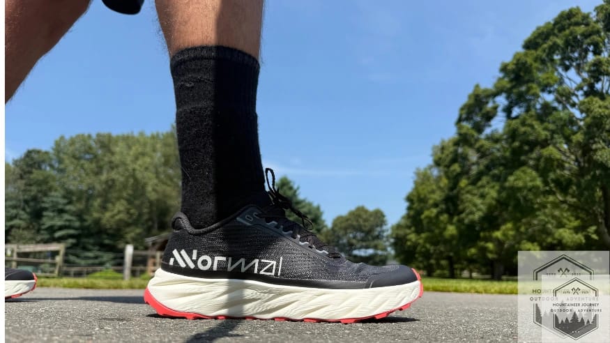 Running on gravel with the NNormal Kjerag 2